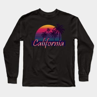 California Sunset Boulevard Long Sleeve T-Shirt